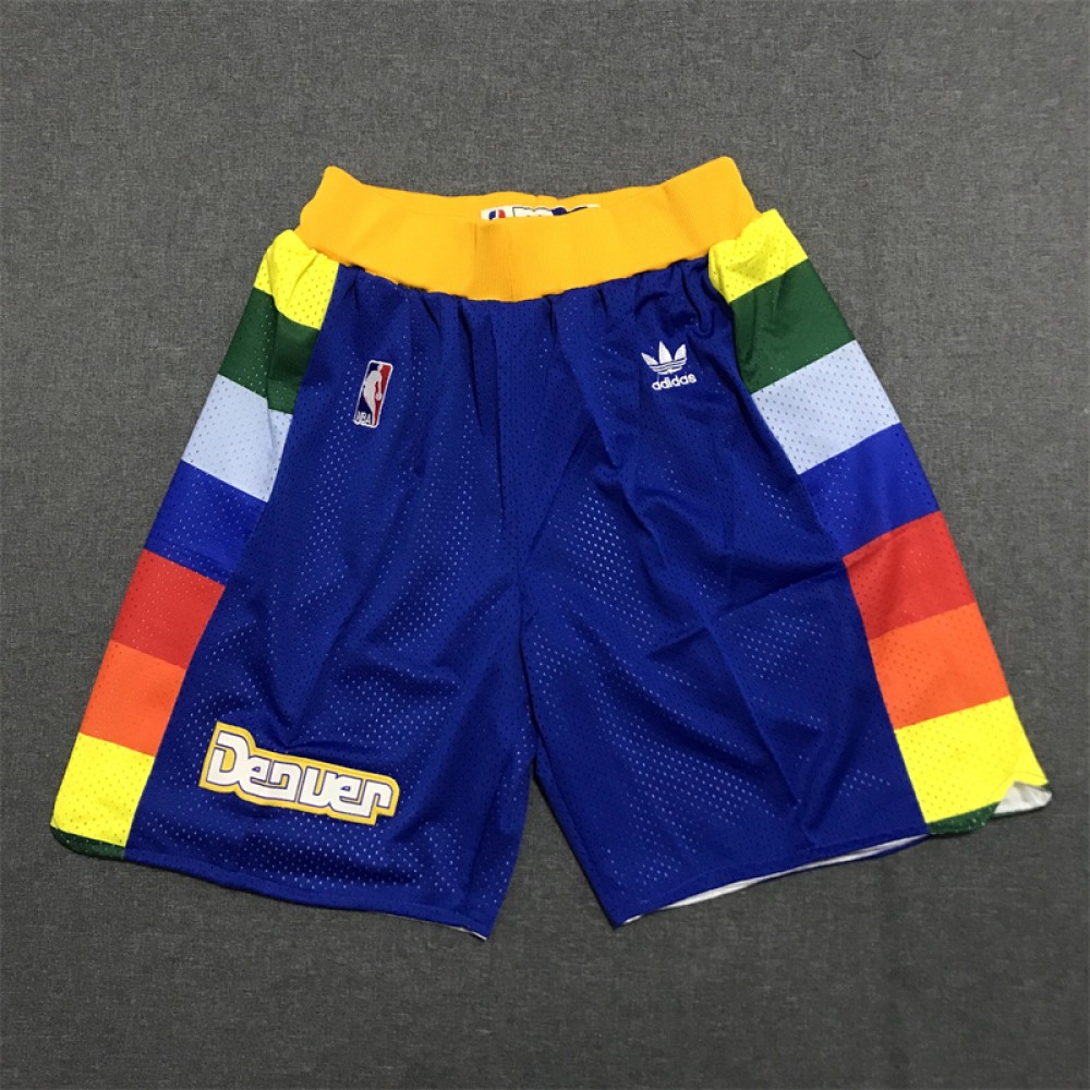 Pantalon Corto Denver Nuggets Azul