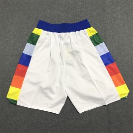 Pantalon Corto Denver Nuggets Blanco