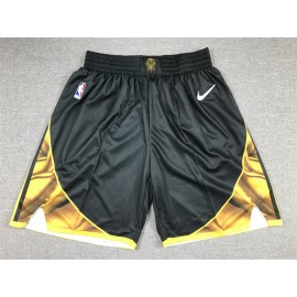 Pantalon Corto Golden State Warriors  2023 City Edition Negro