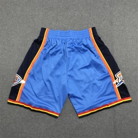 Pantalon Corto Oklahoma City Thunder Azul Pantalon Corto Oklahoma City Thunder Azul