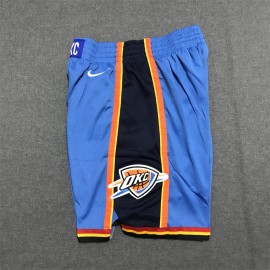 Pantalon Corto Oklahoma City Thunder Azul Pantalon Corto Oklahoma City Thunder Azul
