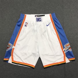 Pantalon Corto Oklahoma City Thunder Blanco