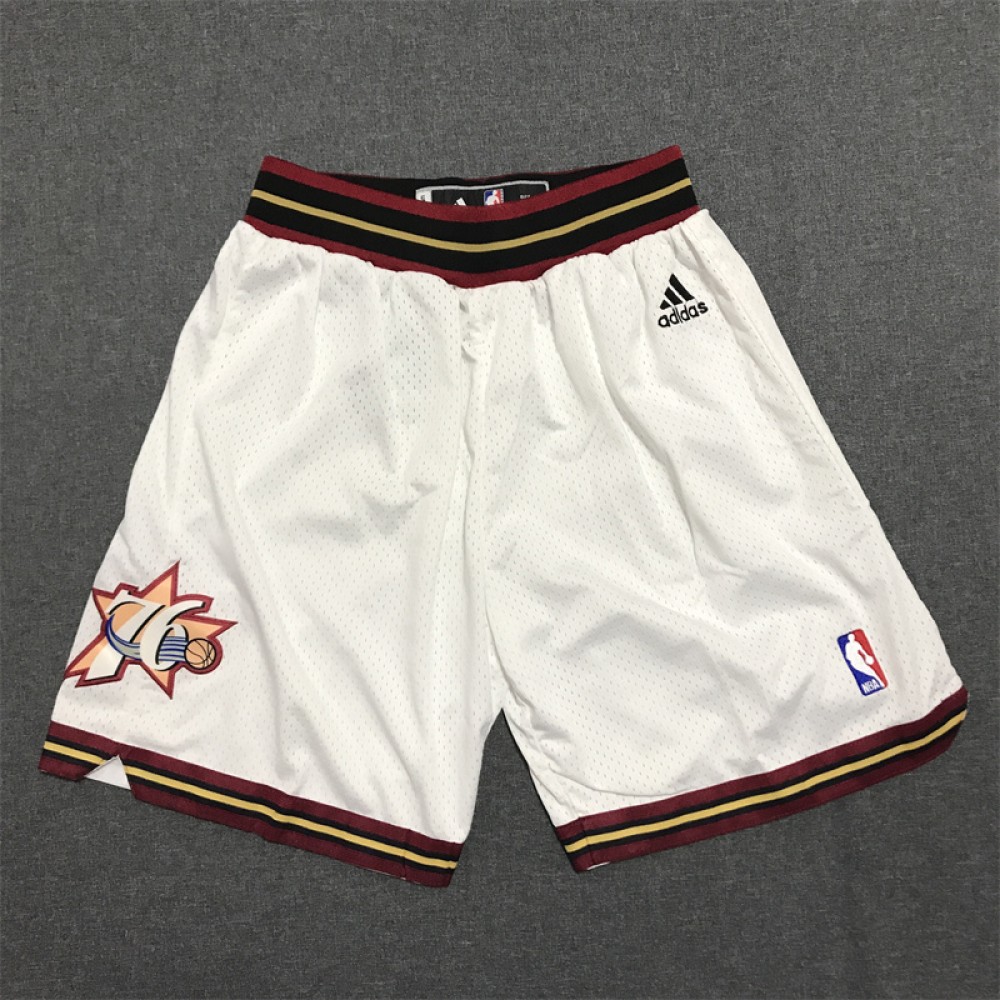Pantalon Corto Philadelphia 76ers Blanco