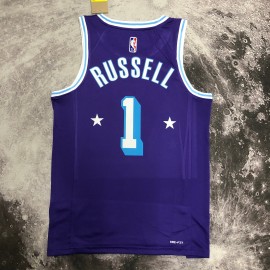 Camiseta D'Angelo Russell #1 Los Angeles Lakers 2022 City Edition Camiseta D'Angelo Russell #1 Los Angeles Lakers 2022 City Edition