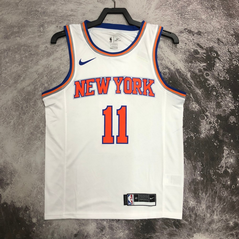 Camiseta Jalen Brunson #11 New York Knicks Blanco Camiseta Jalen Brunson #11 New York Knicks Blanco