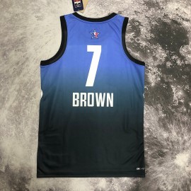 Camiseta Jaylen Brown #7 All-Star 2023 Azul Camiseta Jaylen Brown #7 All-Star 2023 Azul
