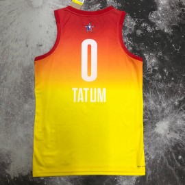 Camiseta Jayson Tatum #0 All-Star 2023 Amarillo Camiseta Jayson Tatum #0 All-Star 2023 Amarillo