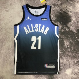 Camiseta Joel Embiid #21 All-Star 2023 Azul