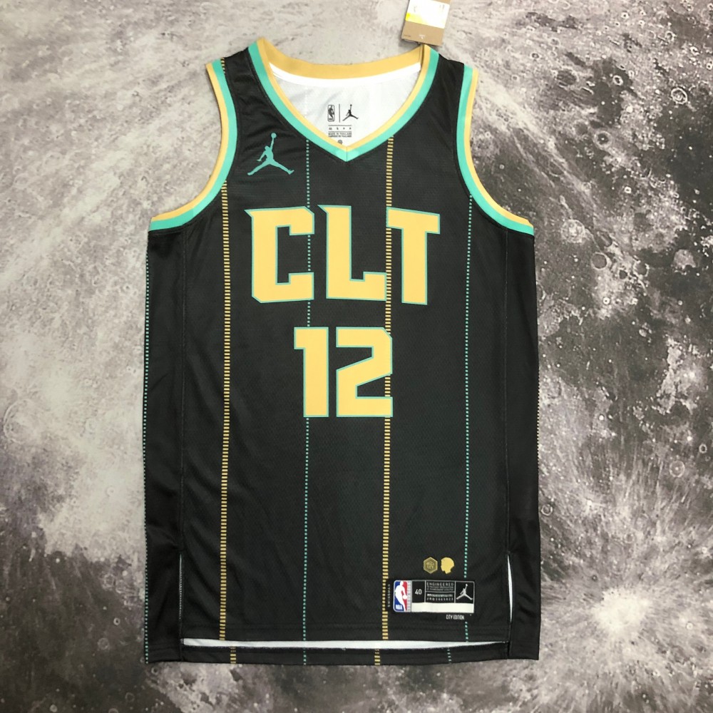 Camiseta Kelly Oubre Jr. #12 Charlotte Hornets 2023 City Edition Camiseta Kelly Oubre Jr. #12 Charlotte Hornets 2023 City Edition
