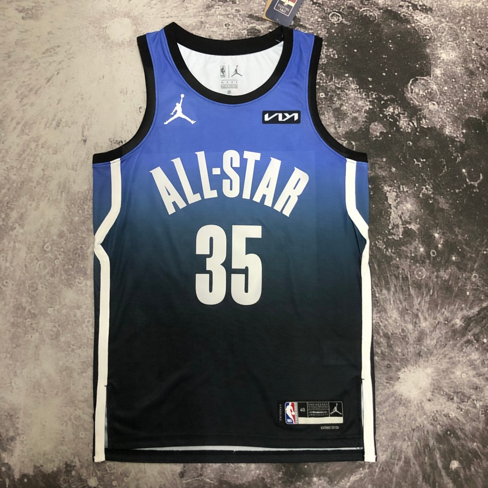 Camiseta Kevin Durant #35 All-Star 2023 Azul Camiseta Kevin Durant #35 All-Star 2023 Azul