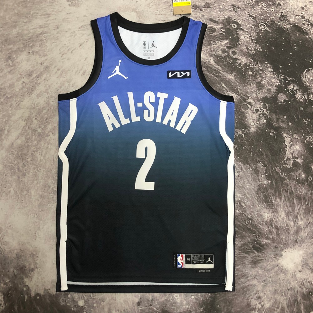Camiseta Kyrie Irving #2 All-Star 2023 Azul Camiseta Kyrie Irving #2 All-Star 2023 Azul