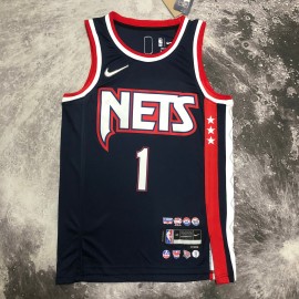 Camiseta Mikal Bridges #1 Brooklyn Nets 2022 City Edition