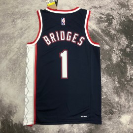 Camiseta Mikal Bridges #1 Brooklyn Nets 2022 City Edition Camiseta Mikal Bridges #1 Brooklyn Nets 2022 City Edition
