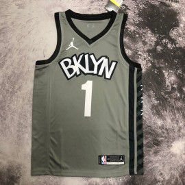 Camiseta Mikal Bridges #1 Brooklyn Nets Jordan Limited Edition