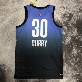 Camiseta Stephen Curry #30 All-Star 2023 Azul Camiseta Stephen Curry #30 All-Star 2023 Azul