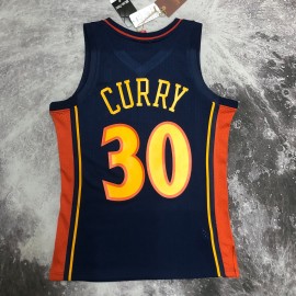 Camiseta Stephen Curry #30 Golden State Warriors 2010 Classic Edition Azul Marino Camiseta Stephen Curry #30 Golden State Warriors 2010 Classic Edition Azul Marino