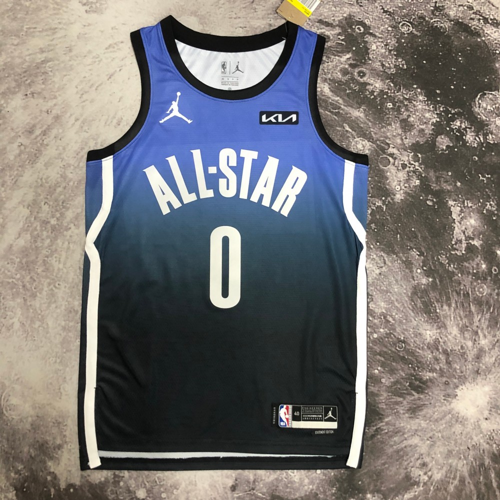 Camiseta Tyrese Haliburton #0 All-Star 2023 Azul Camiseta Tyrese Haliburton #0 All-Star 2023 Azul