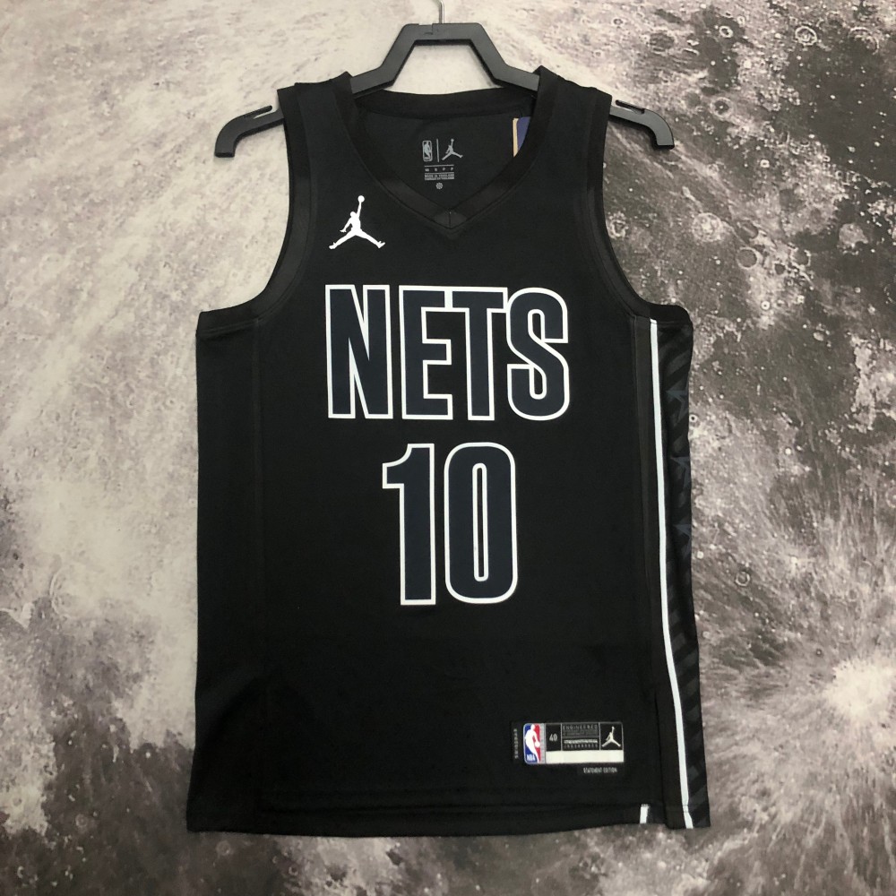 Camiseta Ben Simmons #10 Brooklyn Nets 2023 Negro Jordan Limited Edition Camiseta Ben Simmons #10 Brooklyn Nets 2023 Negro Jordan Limited Edition