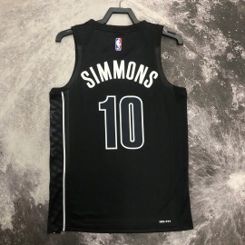 Camiseta Ben Simmons #10 Brooklyn Nets 2023 Negro Jordan Limited Edition Camiseta Ben Simmons #10 Brooklyn Nets 2023 Negro Jordan Limited Edition