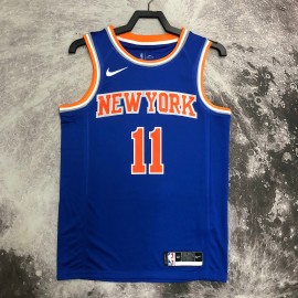 Camiseta Jalen Brunson #11 New York Knicks Azul