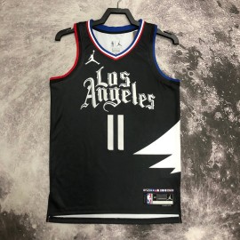 Camiseta John Wall #11 Los Angeles Clippers 2023 Negro Jordan Limited Edition