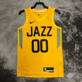 Camiseta Jordan Clarkson #00 Utah Jazz 2023 Amarillo