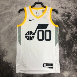 Camiseta Jordan Clarkson #00 Utah Jazz 2023 Blanco