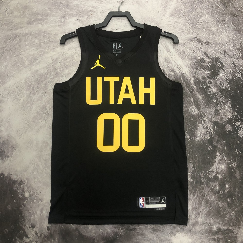 Camiseta Jordan Clarkson #00 Utah Jazz 2023 Negro Jordan Limited Edition Camiseta Jordan Clarkson #00 Utah Jazz 2023 Negro Jordan Limited Edition