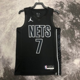 Camiseta Kevin Durant #7 Brooklyn Nets 2023 Negro Jordan Limited Edition