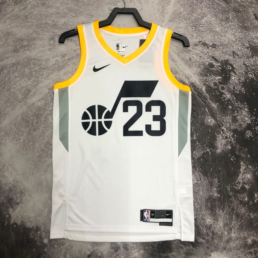 Camiseta Lauri Markkanen #23 Utah Jazz 2023 Blanco Camiseta Lauri Markkanen #23 Utah Jazz 2023 Blanco