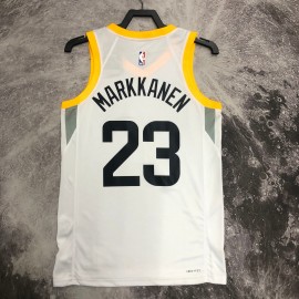 Camiseta Lauri Markkanen #23 Utah Jazz 2023 Blanco Camiseta Lauri Markkanen #23 Utah Jazz 2023 Blanco