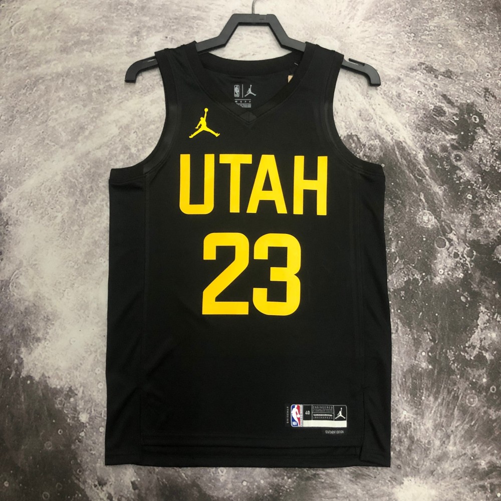 Camiseta Lauri Markkanen #23 Utah Jazz 2023 Negro Jordan Limited Edition Camiseta Lauri Markkanen #23 Utah Jazz 2023 Negro Jordan Limited Edition