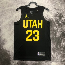 Camiseta Lauri Markkanen #23 Utah Jazz 2023 Negro Jordan Limited Edition