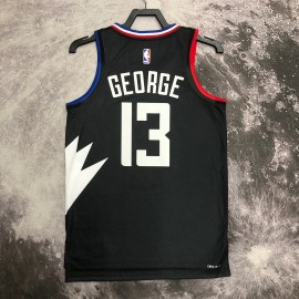 Camiseta Paul George #13 Los Angeles Clippers 2023 Negro Jordan Limited Edition Camiseta Paul George #13 Los Angeles Clippers 2023 Negro Jordan Limited Edition