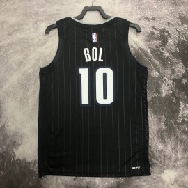 Camiseta Bol Bol #10 Orlando Magic 2023 Negro City Edition Camiseta Bol Bol #10 Orlando Magic 2023 Negro City Edition