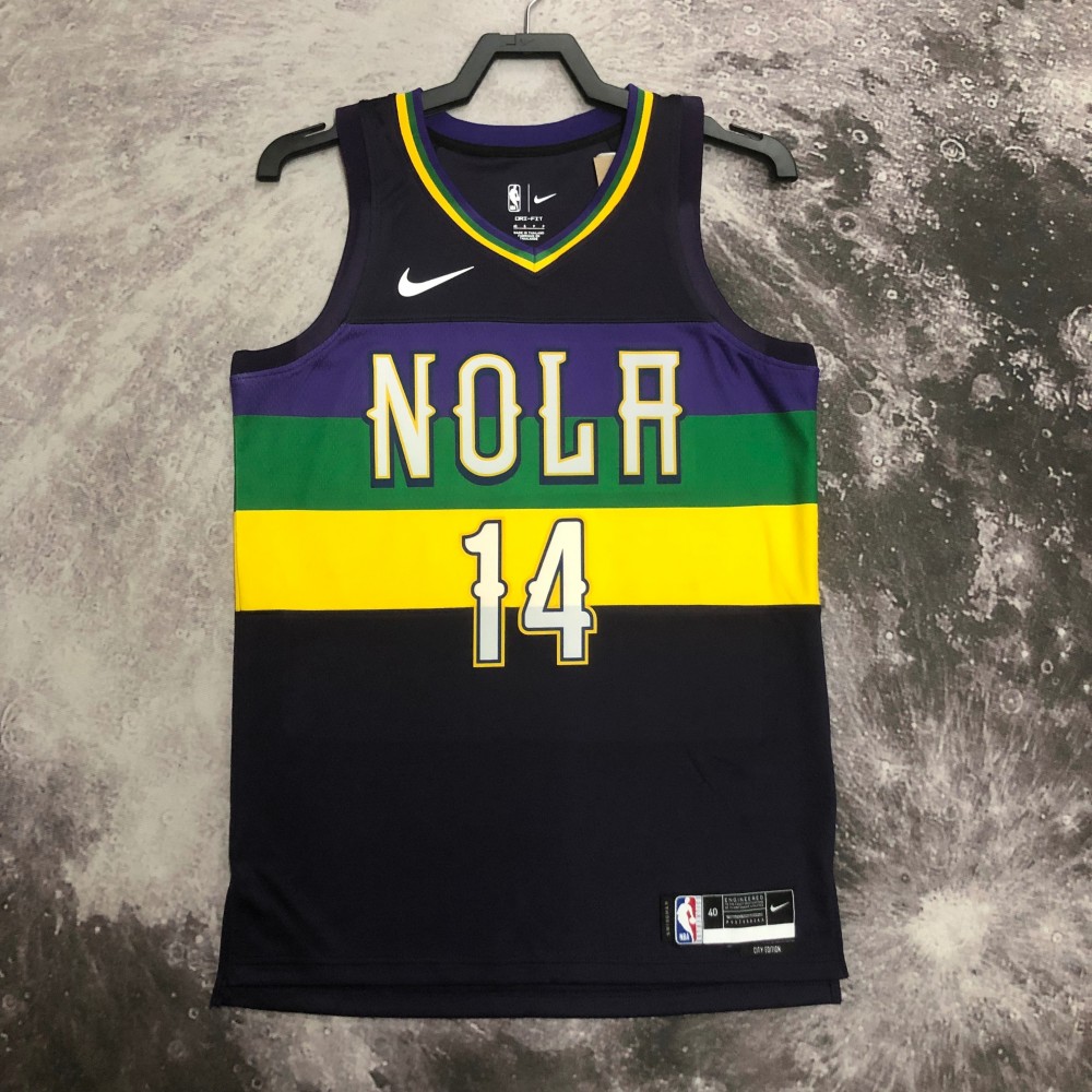 Camiseta Brandon Ingram #14 New Orleans Pelicans 2023 City Edition Camiseta Brandon Ingram #14 New Orleans Pelicans 2023 City Edition