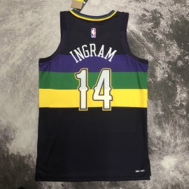 Camiseta Brandon Ingram #14 New Orleans Pelicans 2023 City Edition Camiseta Brandon Ingram #14 New Orleans Pelicans 2023 City Edition