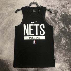 Camiseta De Entrenamiento Brooklyn Nets 2023 Negro