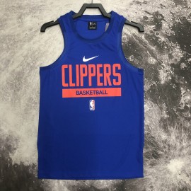 Camiseta De Entrenamiento Los Angeles Clippers 2023 Azul