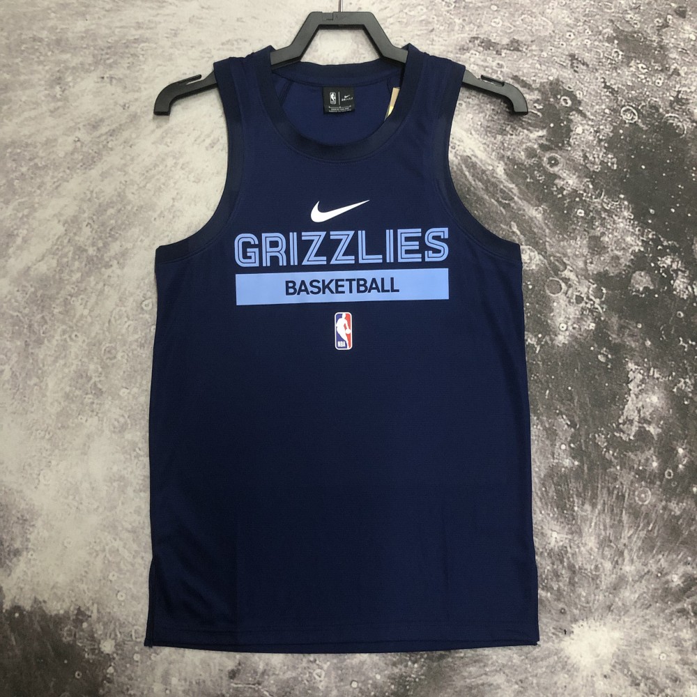 Camiseta De Entrenamiento Memphis Grizzlies 2023 Azul Camiseta De Entrenamiento Memphis Grizzlies 2023 Azul