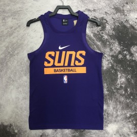 Camiseta De Entrenamiento Phoenix Suns 2023 Púrpura