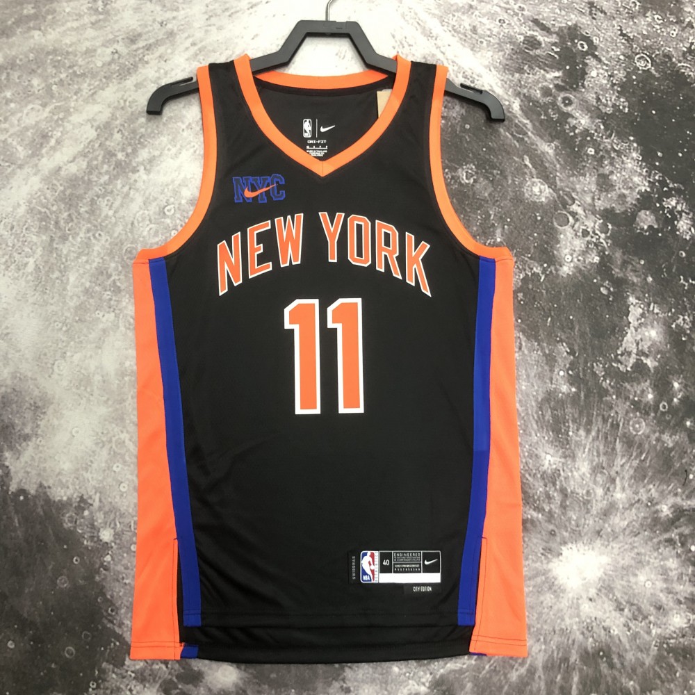 Camiseta Jalen Brunson #11 New York Knicks 2023 City Edition Camiseta Jalen Brunson #11 New York Knicks 2023 City Edition
