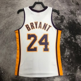 Camiseta Kobe Bryant #24 Los Angeles Lakers 2009/10 Blanco