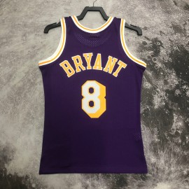 Camiseta Kobe Bryant #8 Los Angeles Lakers 1996/97 Púrpura