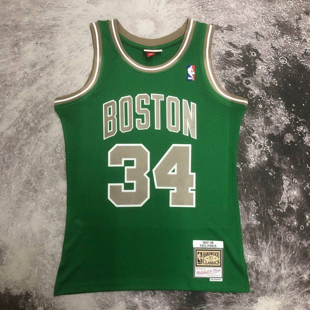 Camiseta Paul Pierce #34 Boston Celtics 2007/08 Verde Camiseta Paul Pierce #34 Boston Celtics 2007/08 Verde