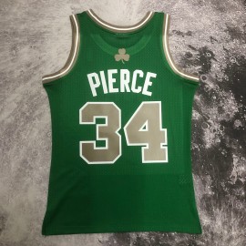 Camiseta Paul Pierce #34 Boston Celtics 2007/08 Verde Camiseta Paul Pierce #34 Boston Celtics 2007/08 Verde