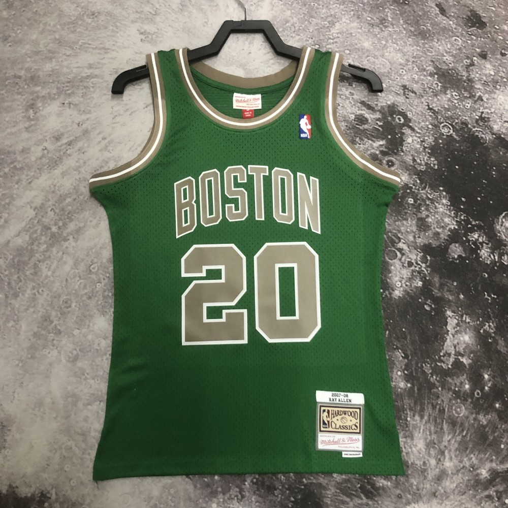 Camiseta Ray Allen #20 Boston Celtics 2007/08 Verde