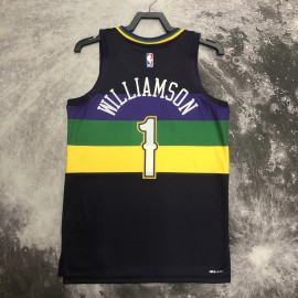 Camiseta Zion Williamson #1 New Orleans Pelicans 2023 City Edition Camiseta Zion Williamson #1 New Orleans Pelicans 2023 City Edition