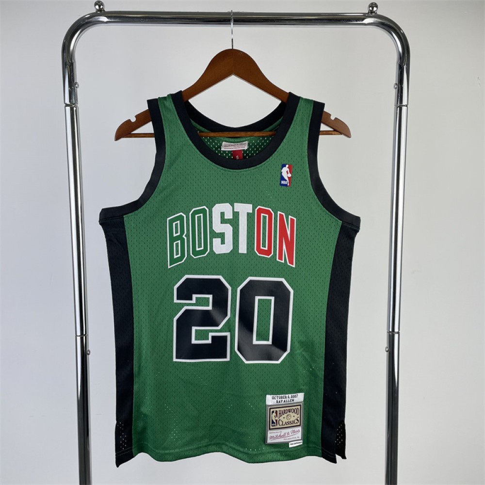 Camiseta Ray Allen #20 Boston Celtics Verde Camiseta Ray Allen #20 Boston Celtics Verde