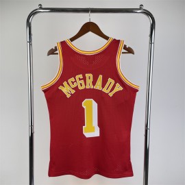 Camiseta Tracy McGrady #1 Houston Rockets 2004/05 Rojo